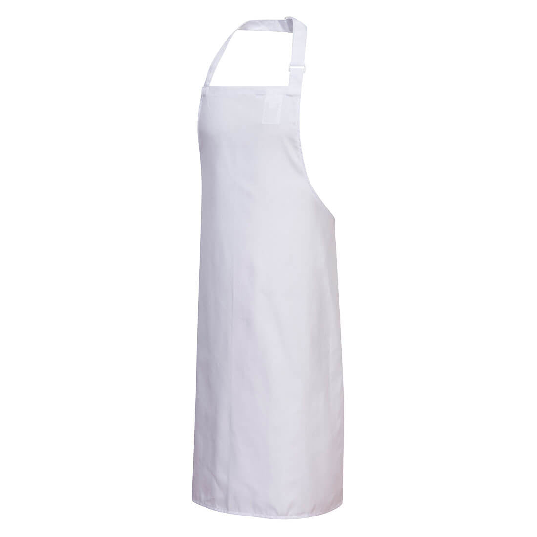 Polycotton Bib Apron, White - NZ Packaging