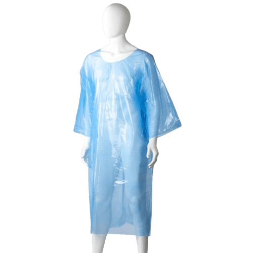 Polyethylene Splash Jacket, Blue, 800mm X 1300mm, 30mu (200) - NZ Packaging