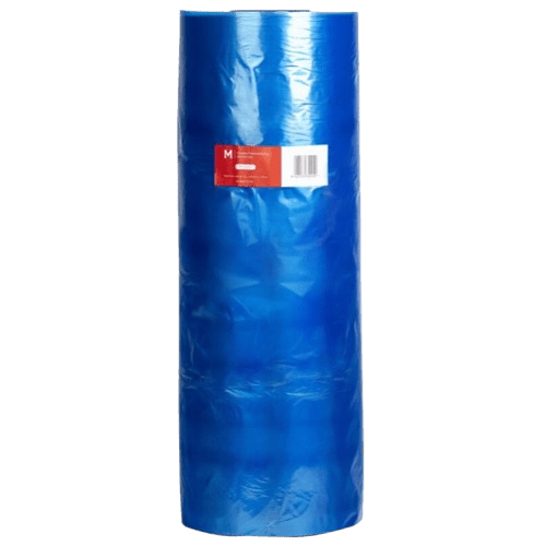 POR Gusseted Polyethylene Bag - Blue 650mmx350mmx650mm x 30mu - NZ Packaging