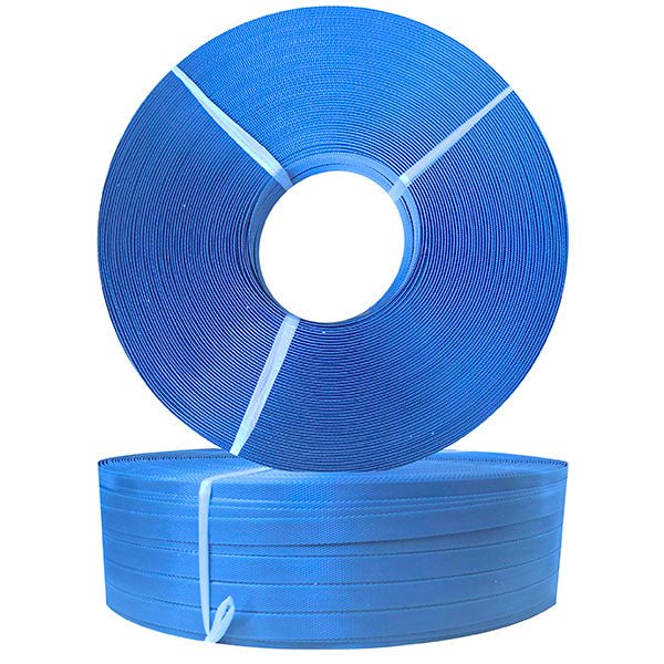 PP Strap, Blue, 18.5mm X 0.60mm X 1000m, 200mm Core - NZ Packaging