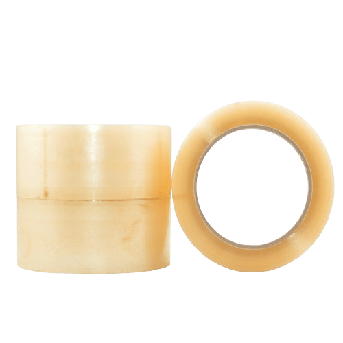 Premium Vinyl Rubber Packaging Tape, Clear, 48mm x 100m - NZ Packaging