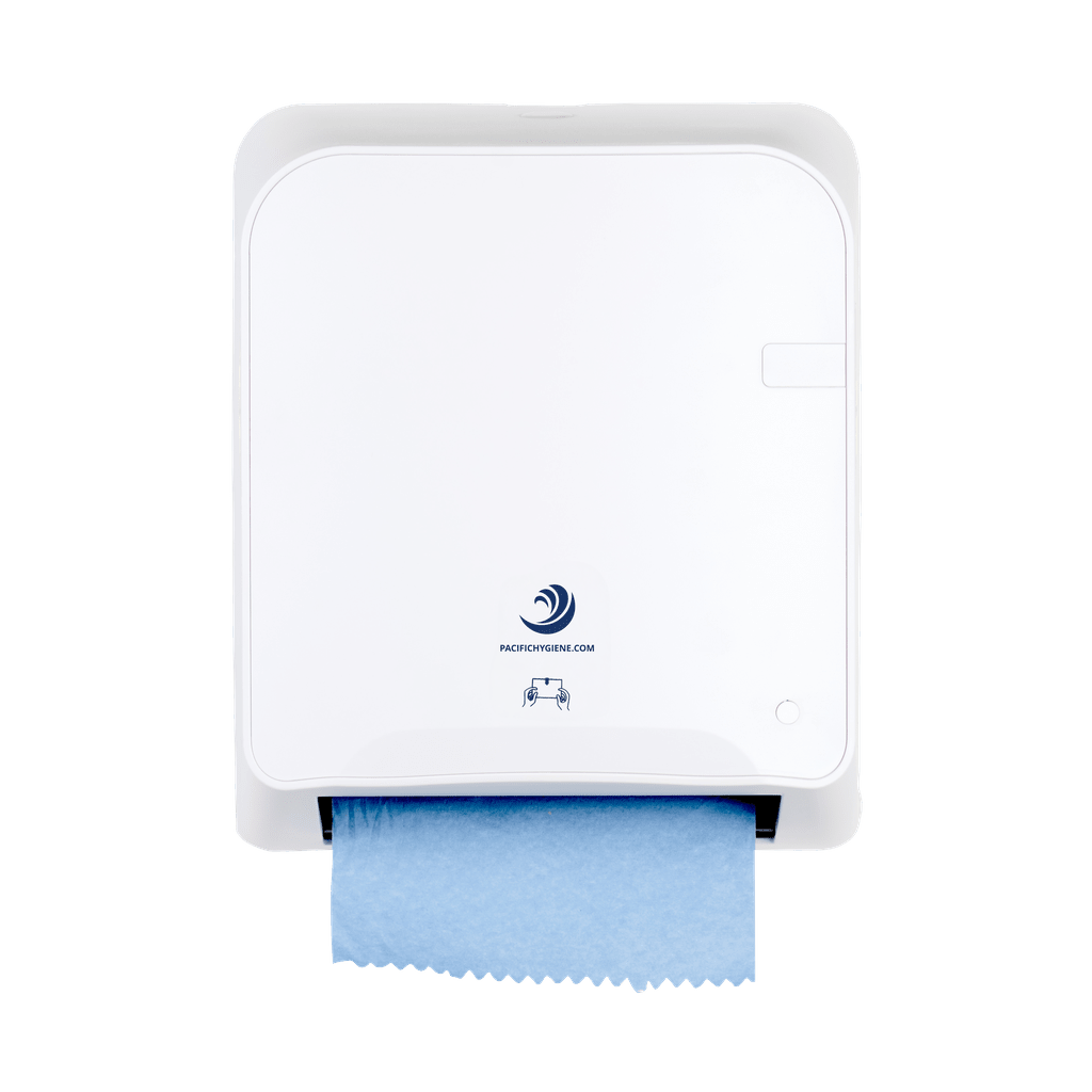 Quartz Autocut Hand Towel Dispenser - White - NZ Packaging