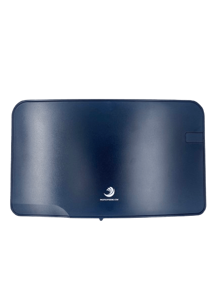 Quartz Double Toilet Roll Dispenser - Black - NZ Packaging