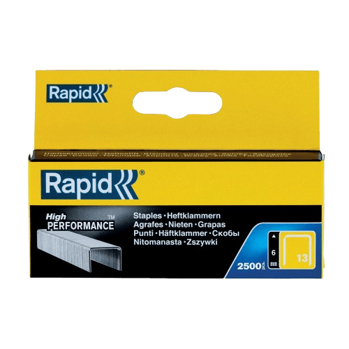 Rapid Staples 13/6 Pkt Galv 2.5K - NZ Packaging