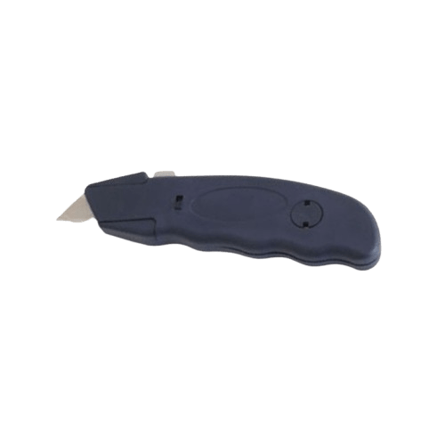 Reakta Auto Retract Cutter Knife, Blue, Metal Detectable - NZ Packaging