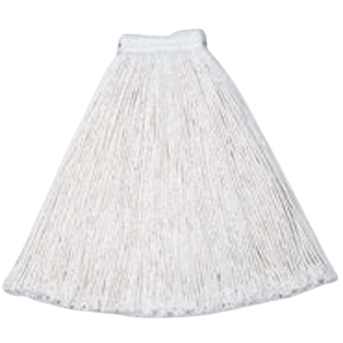Rubbermaid 450gr (16OZ) Value Pro Cut-End, Cotton Wet Mop, 1" Headband, White - NZ Packaging