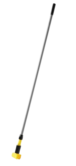 Rubbermaid 60" (152.4cm) Gripper Clamp Style Fibreglass Wet Mop Handle, Gray - NZ Packaging