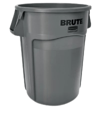 Rubbermaid BRUTE Container 166.5L - Grey - NZ Packaging