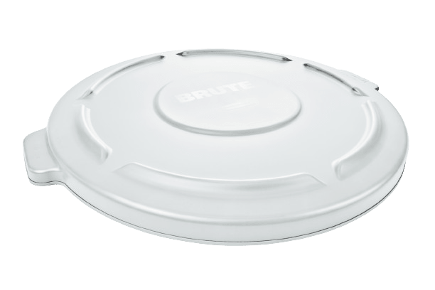 Rubbermaid BRUTE Self Draining Lid 121L - White - NZ Packaging