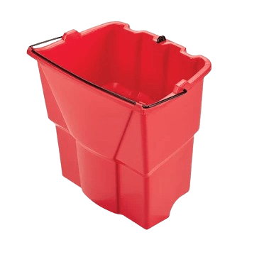 Rubbermaid Dirty Water Bucket for Wavebreak Combo - Red - NZ Packaging