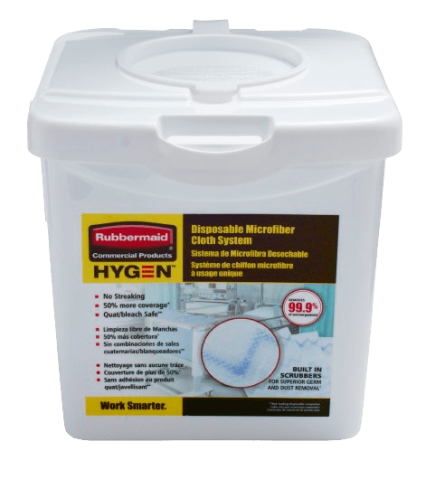 Rubbermaid Disposable Microfibre Cloth 12" Tub - NZ Packaging