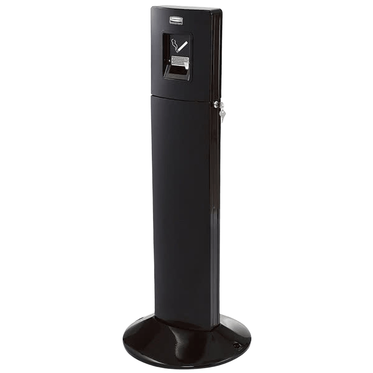 Rubbermaid Metropolitan Smokers Pole, Black - NZ Packaging