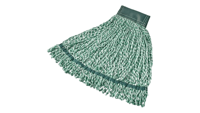 Rubbermaid Microfibre Tube Mop, 5" Headband, Green - NZ Packaging