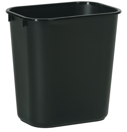 Rubbermaid Wastebasket Rectangle 12.9L - Beige - NZ Packaging