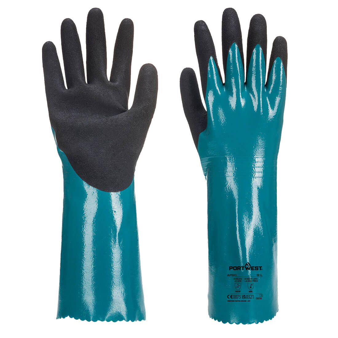 Sandy Grip Lite Gauntlet, Blue/Black - NZ Packaging