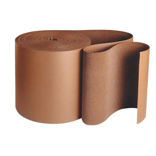 Single Faced Corrugated Roll, Kraft, 300mm X 75m - NZ Packaging
