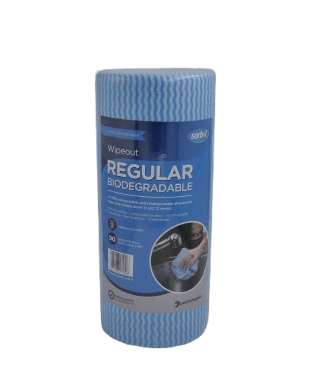 Sorb-X Biodegradable Regular Wipe Roll, Green (540) - NZ Packaging