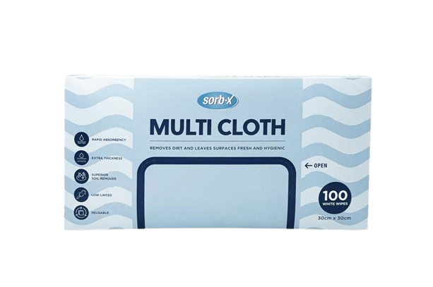 Sorb-X Multi Cloth, White (1200) - NZ Packaging