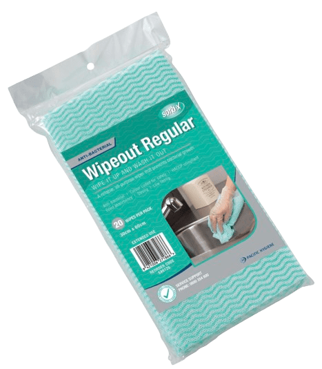 Sorb-X Wipeout Regular Duty, Red (200) - NZ Packaging
