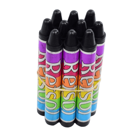 Standard Crayons Soft, Spectrum, Black, 13mm x 100mm (80) - NZ Packaging
