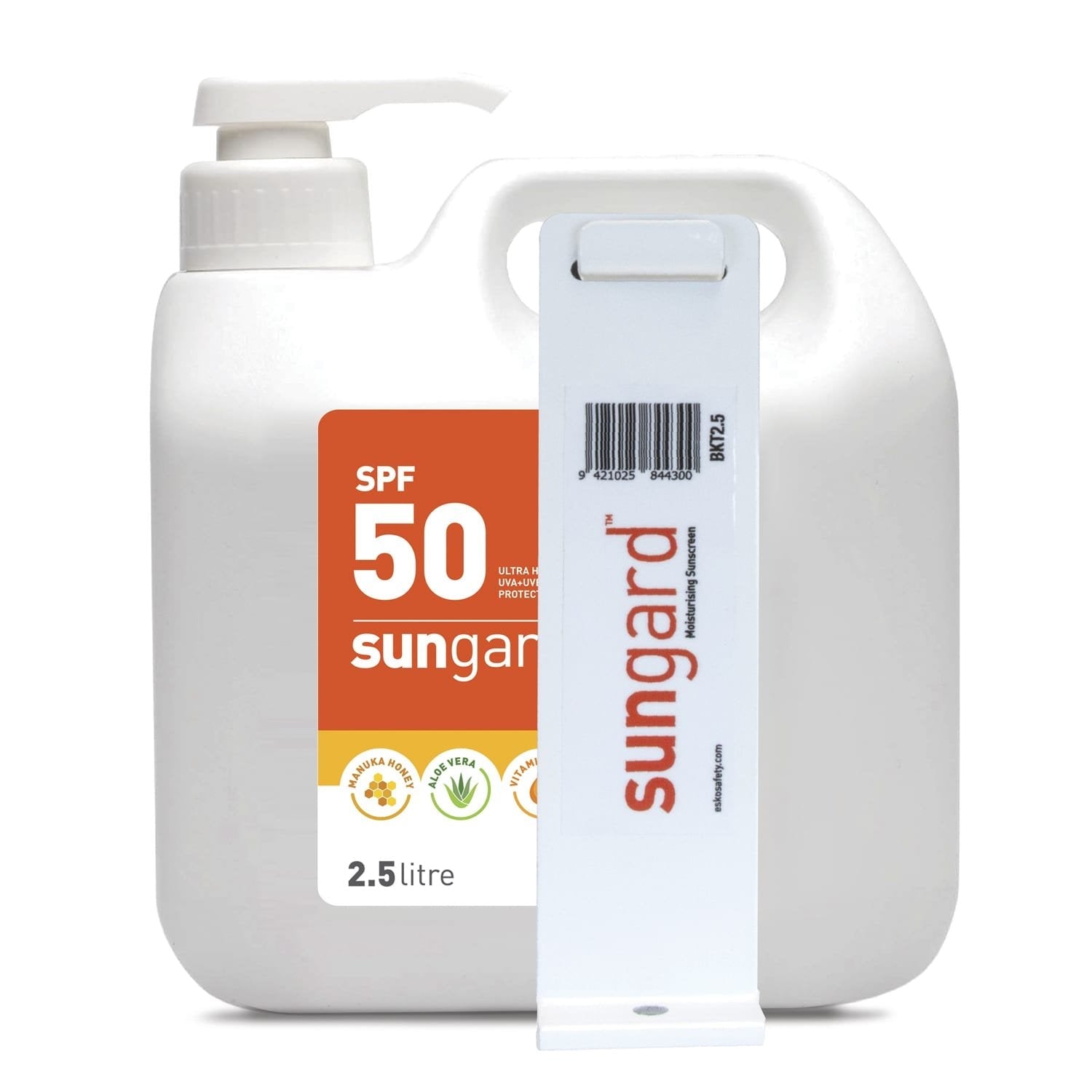 Sungard Lockable Wall Mounting Bracket For 2.5l Pump Bottle - NZ Packaging