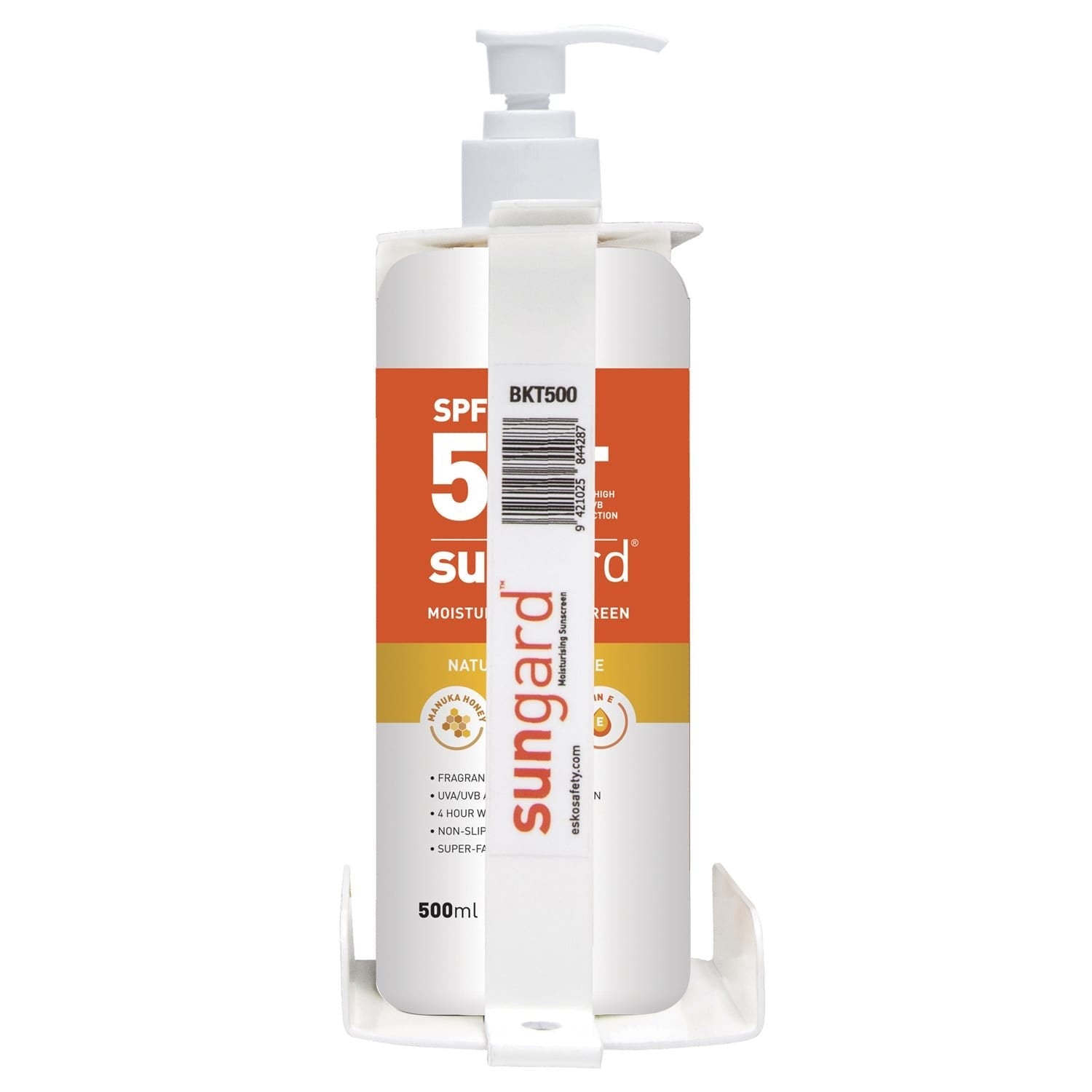Sungard Lockable Wall Mounting Bracket For 500ml Pump Bottle - NZ Packaging