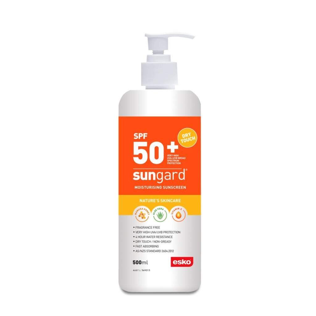 Sungard Spf 50+ Sunscreen, Manuka Honey, 500ml Pump Bottle - NZ Packaging