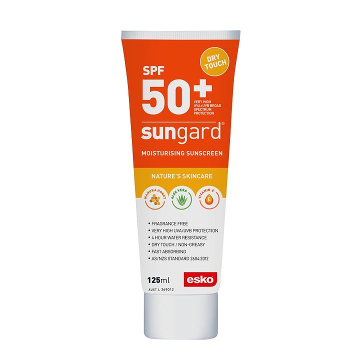 Sungard Spf 50+ Sunscreen With Manuka Honey, 125ml Tube - NZ Packaging
