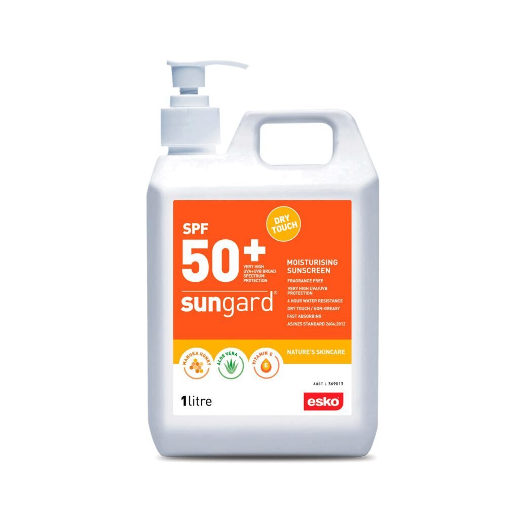 Sungard Spf 50+ Sunscreen With Manuka Honey, 1l Pump Bottle - NZ Packaging