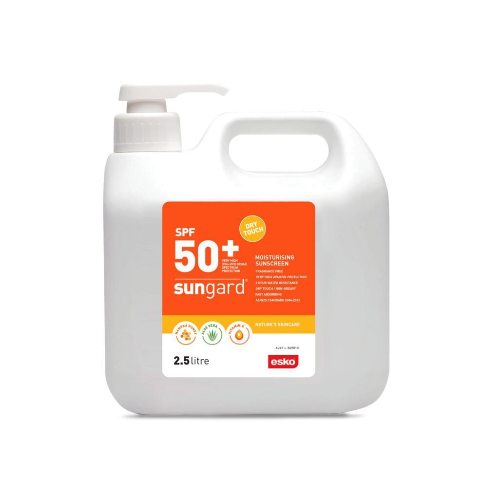 Sungard Spf 50+ Sunscreen With Manuka Honey, 2.5l Pump Bottle - NZ Packaging