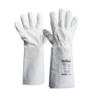 'Tig-Master', Premium Tig Welders Glove, Cow Grain, Wingback Thumb,39cm, Safety Cuff - NZ Packaging