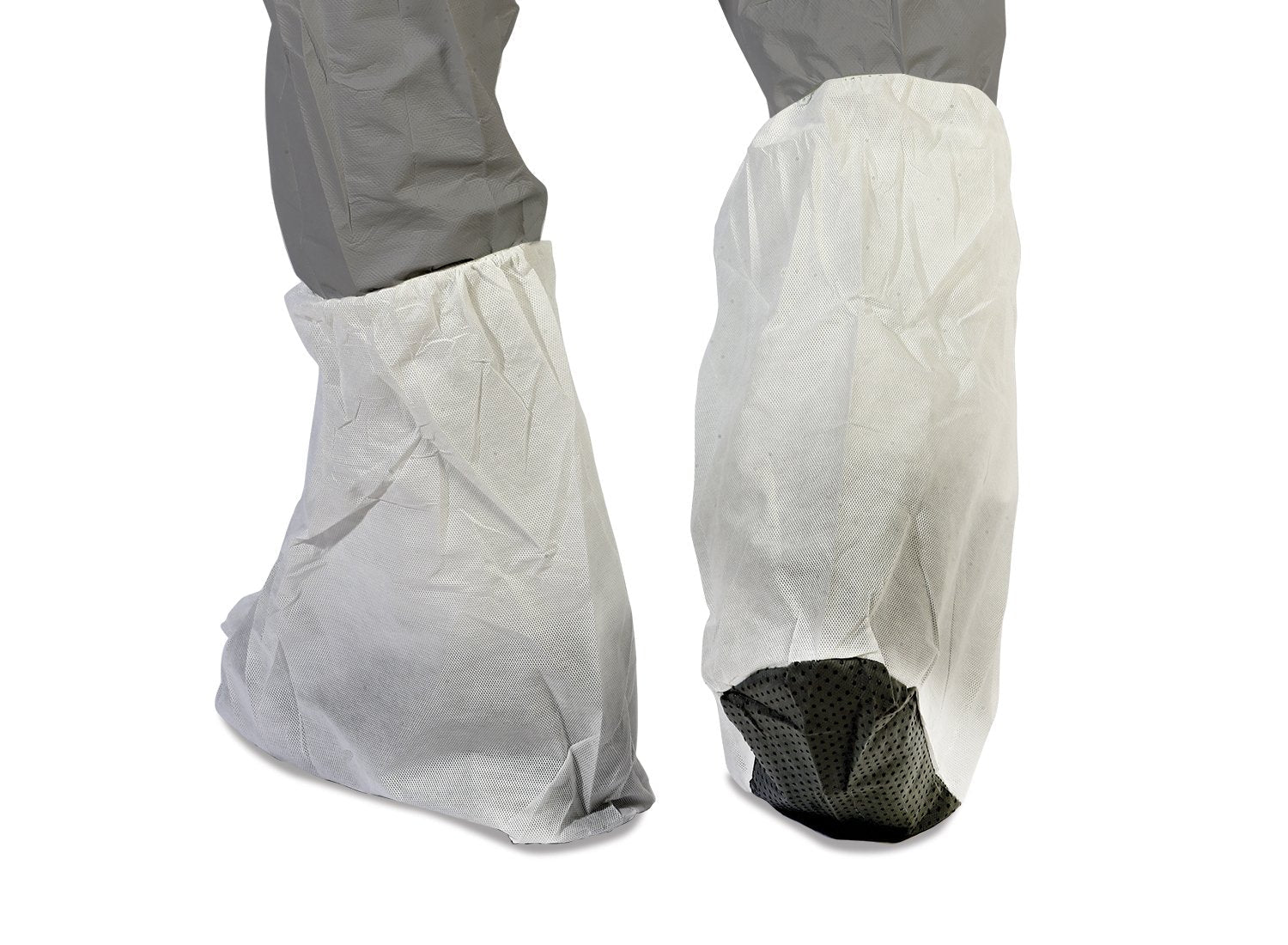 Titan Polypropylene Boot Cover With One-Piece Sole And Pvc Polydots - Pair - NZ Packaging