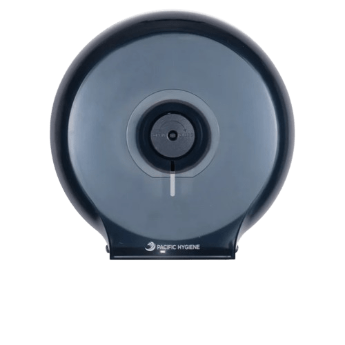 Toilet Paper Dispenser Single 28cm x 26.5cm x 12.5cm Black - NZ Packaging