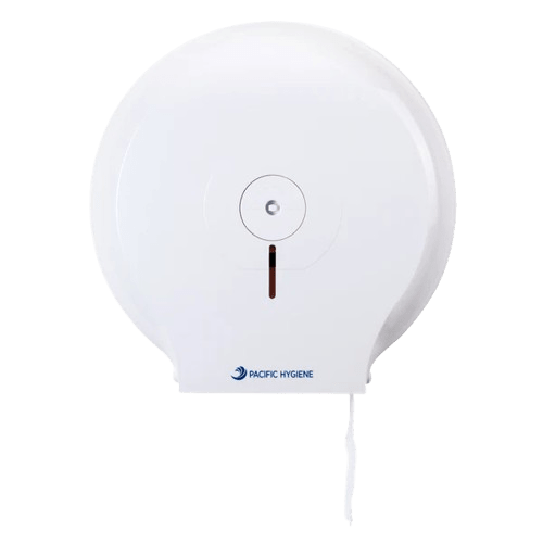 Toilet Paper Dispenser Single 28cm x 26.5cm x 12.5cm White - NZ Packaging