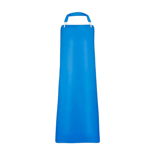 TPU Apron, Adjustable Straps And Clips, Blue, 1300mm X 900mm - NZ Packaging