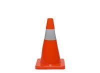 Traffic Cone 450mm Reflectorised With One Collar - NZ Packaging