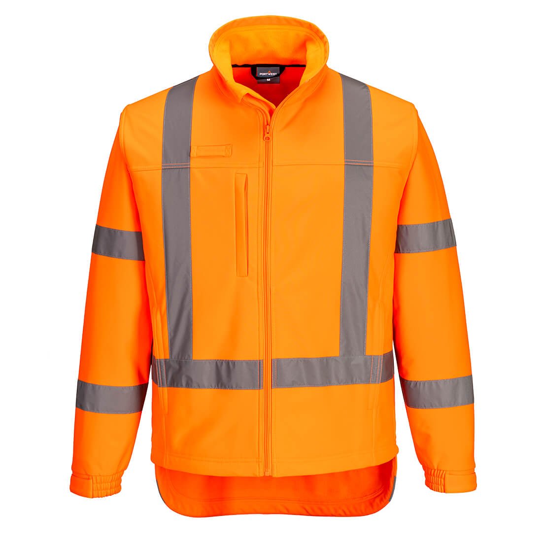 TTMC-W17 Hi-Vis X Back Softshell, Orange - NZ Packaging
