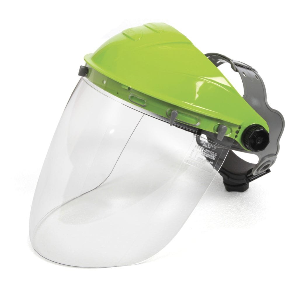 Tuff-Shield Browguard & Visor Combo, Extra High Impact, Anti-Fog, Clear Lens - NZ Packaging