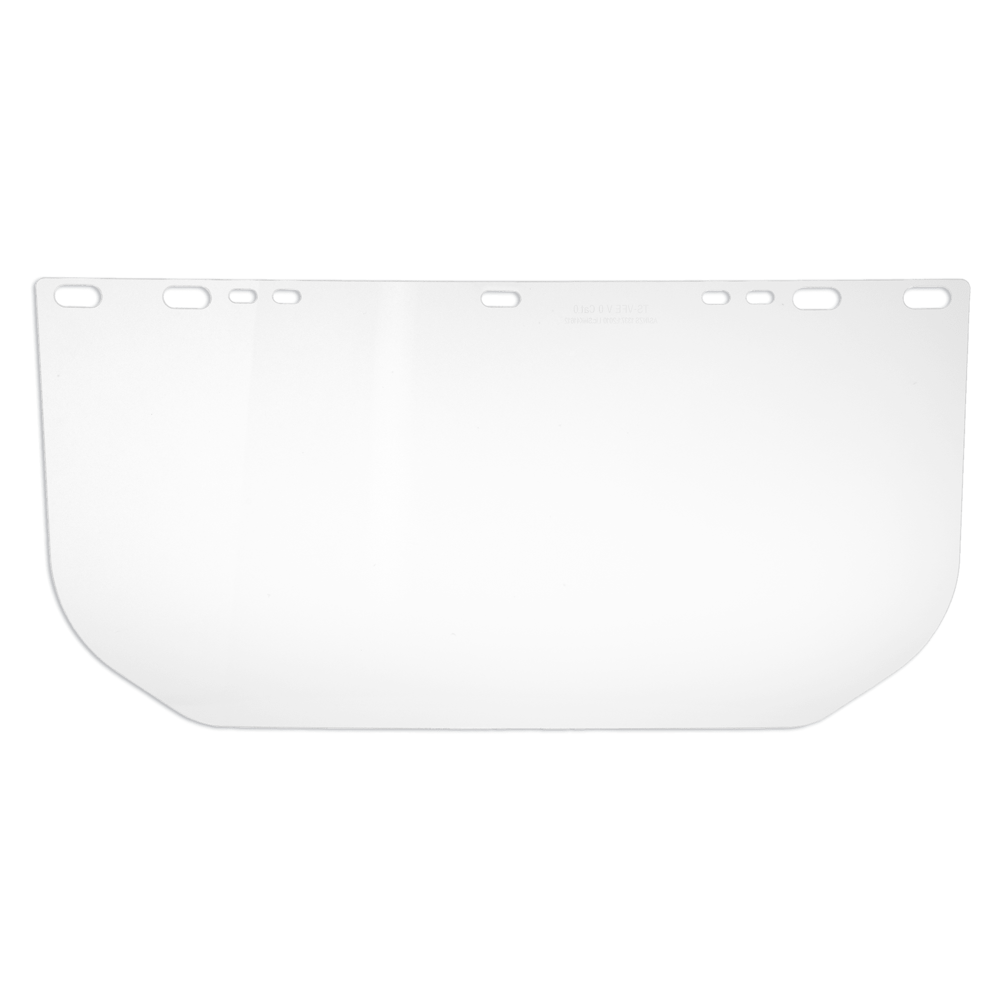 Tuff Shield Flat Economy Visor, To Suit Ts-Bg & Hhbge. As/Nzs1337.1:2010 High Impact- Clear - NZ Packaging