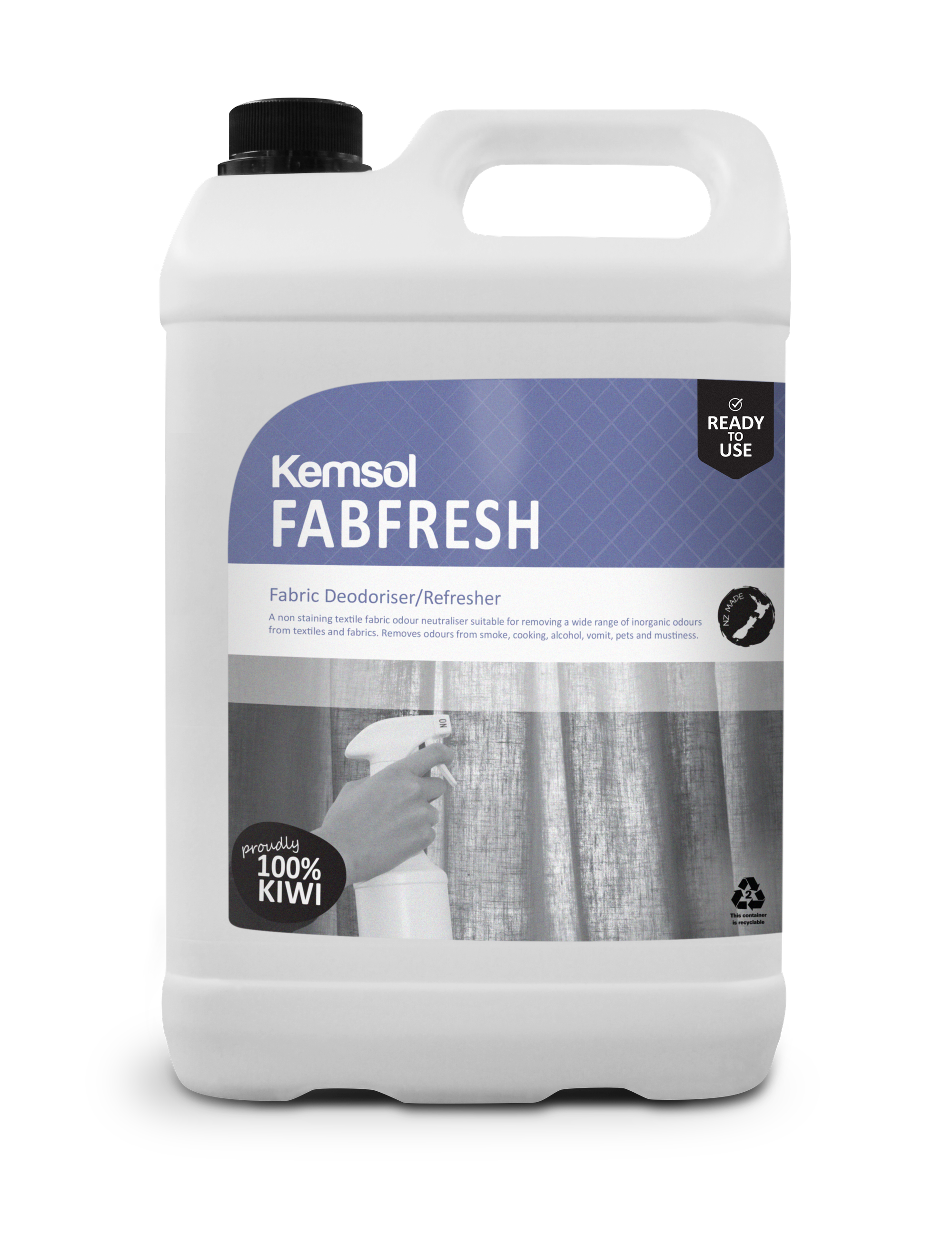 Kemsol Fabfresh Fabric Deodoriser / Refresher 5L