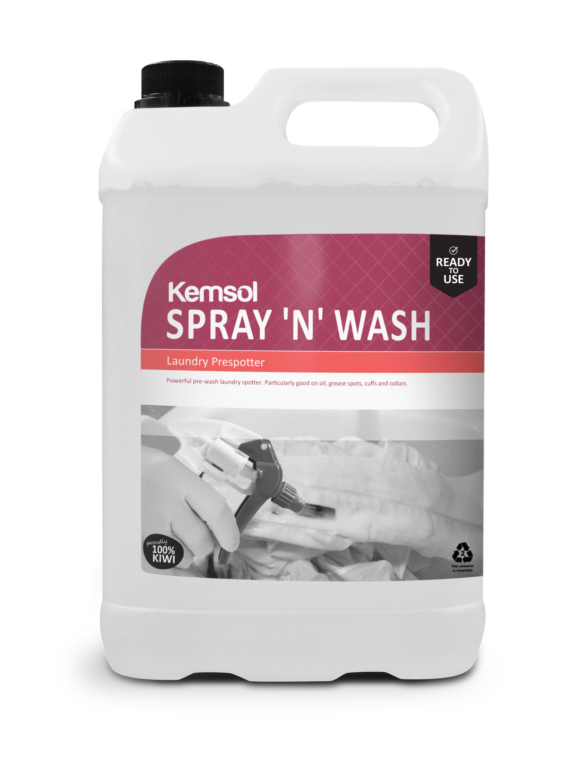 Kemsol Spray 'n' Wash Laundry Prespotter 5L