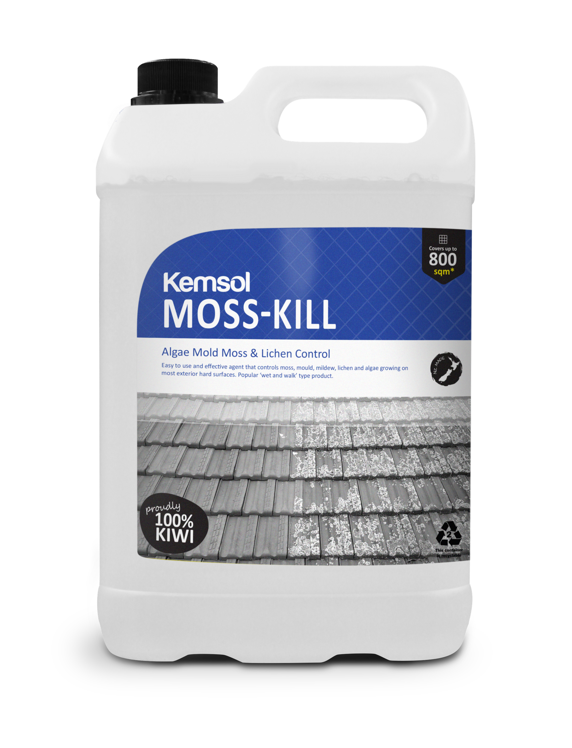 Kemsol Moss-Kill Algae Mould Moss & Lichen Control