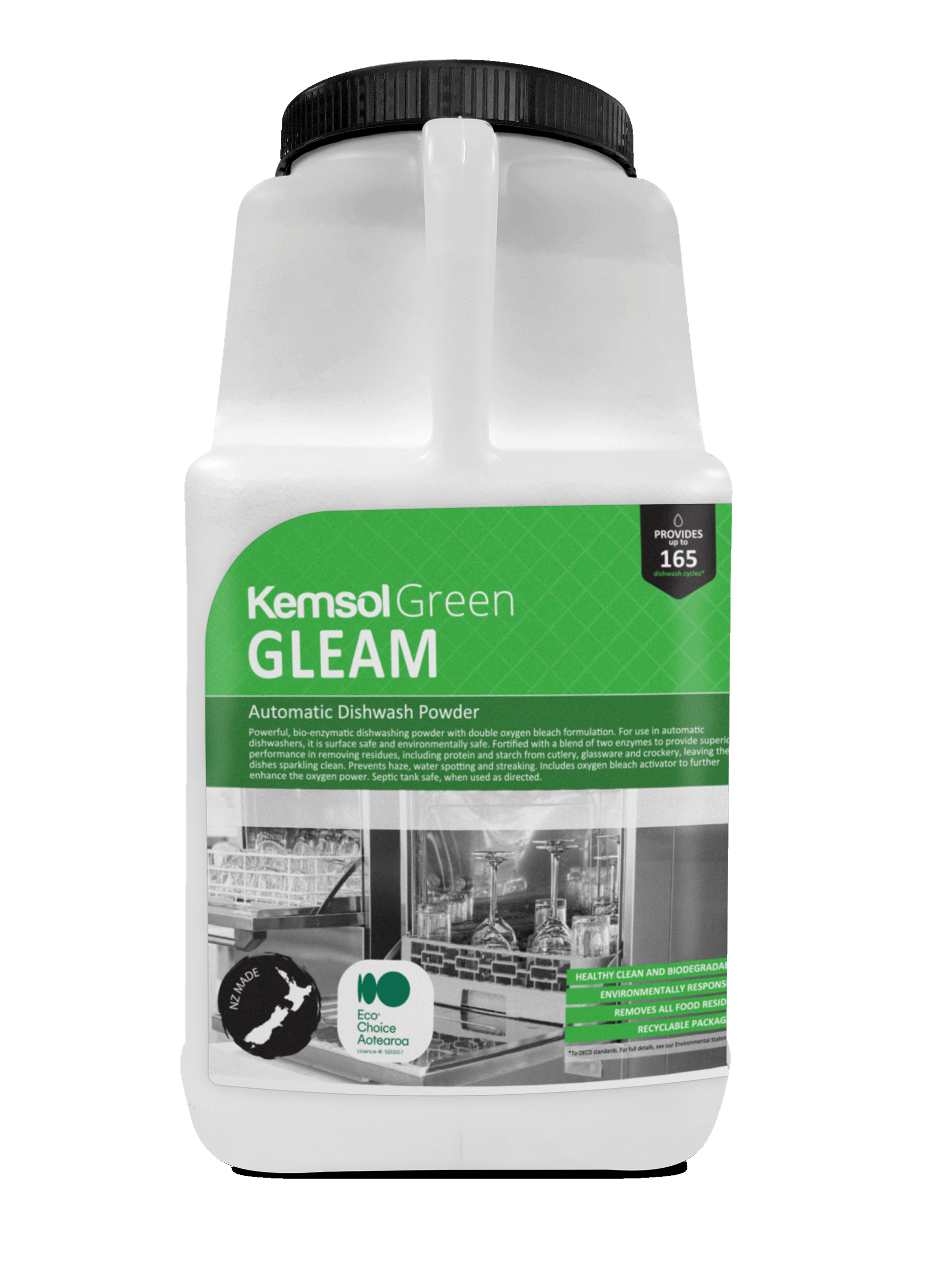 Kemsol Green Gleam Automatic Dishwash Powder 5kg