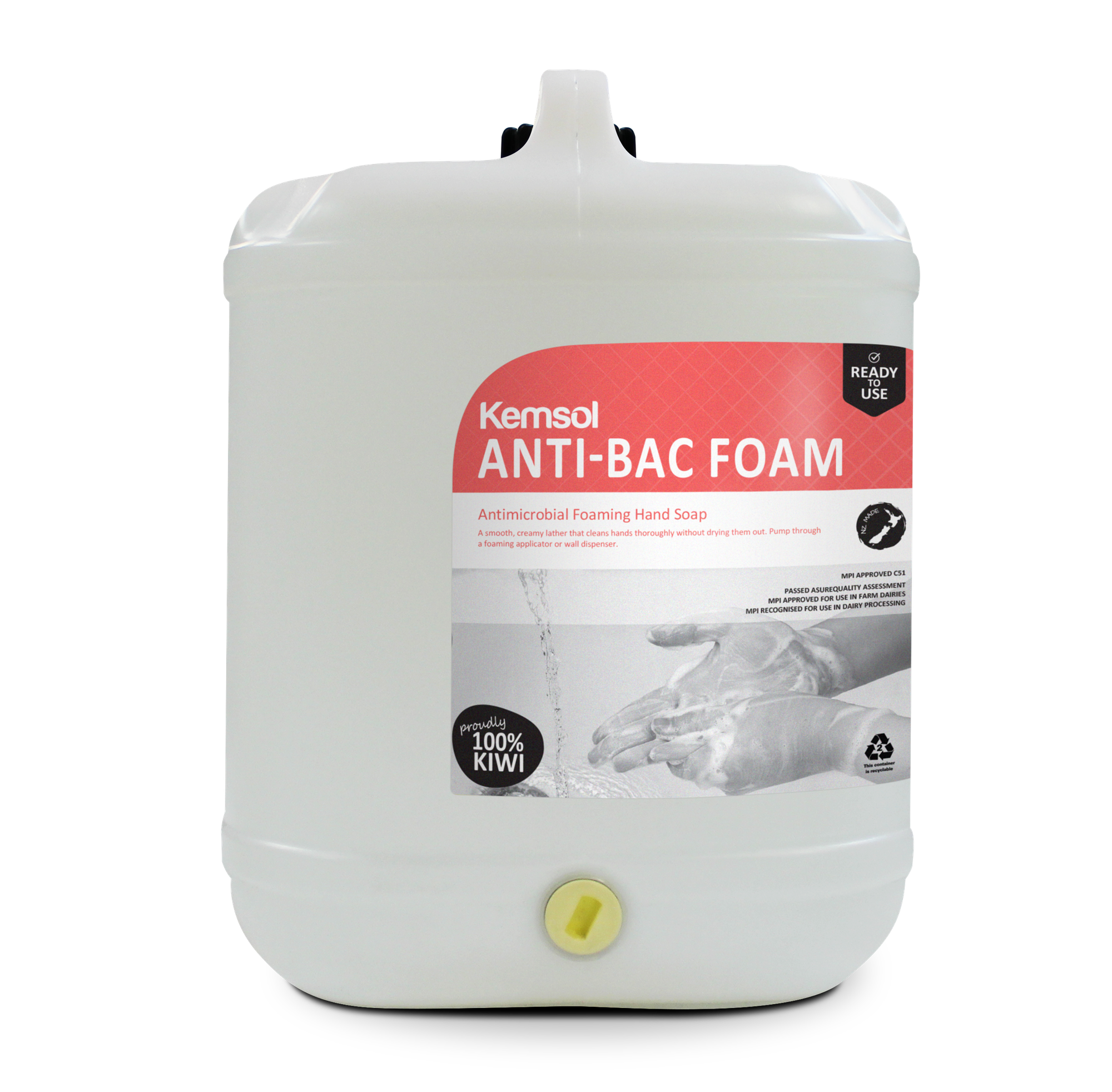 Kemsol Anti-Bac Foam Antimicrobial Foaming Hand Soap