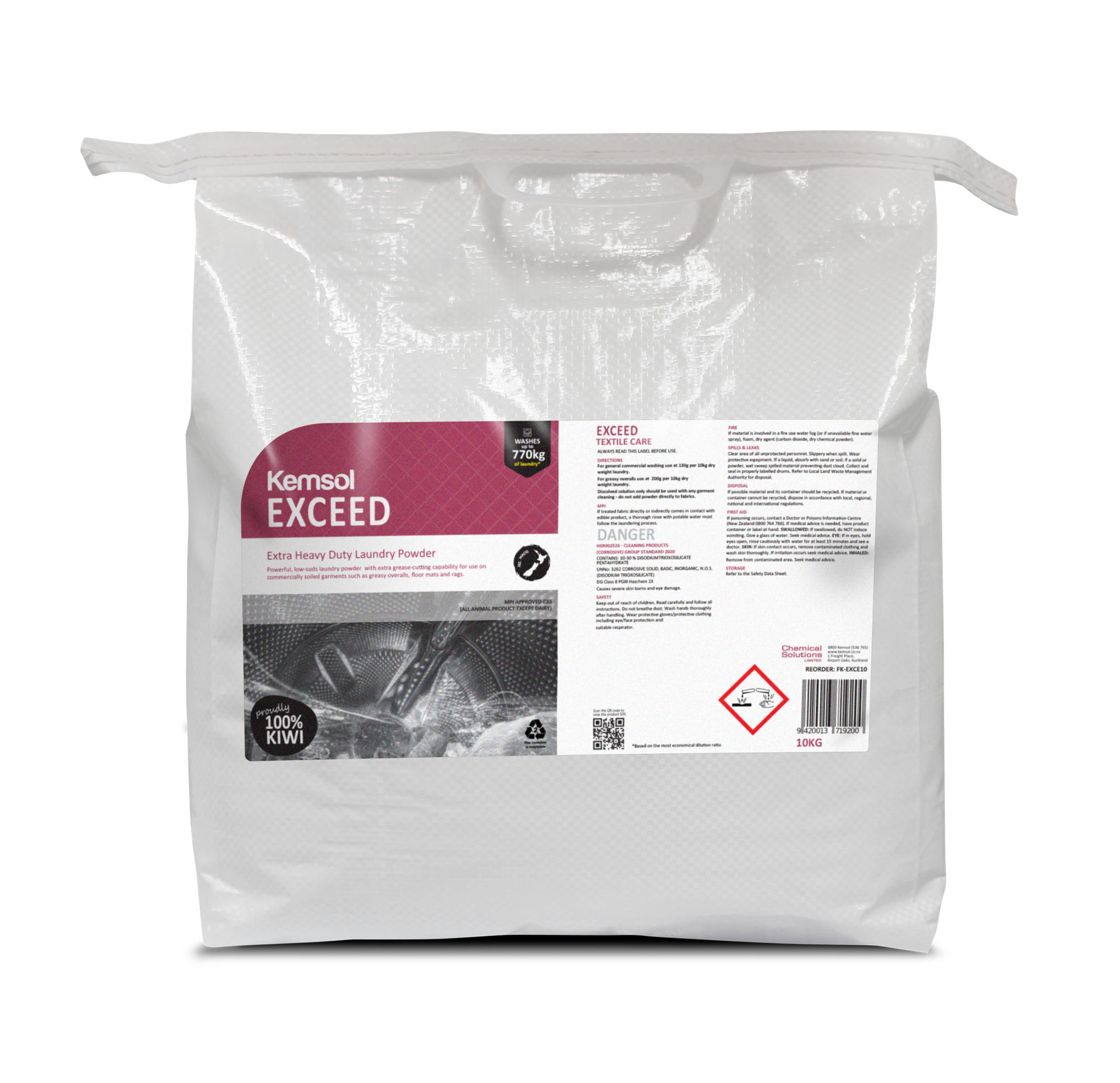 Kemsol Exceed Extra Heavy Duty Laundry Powder