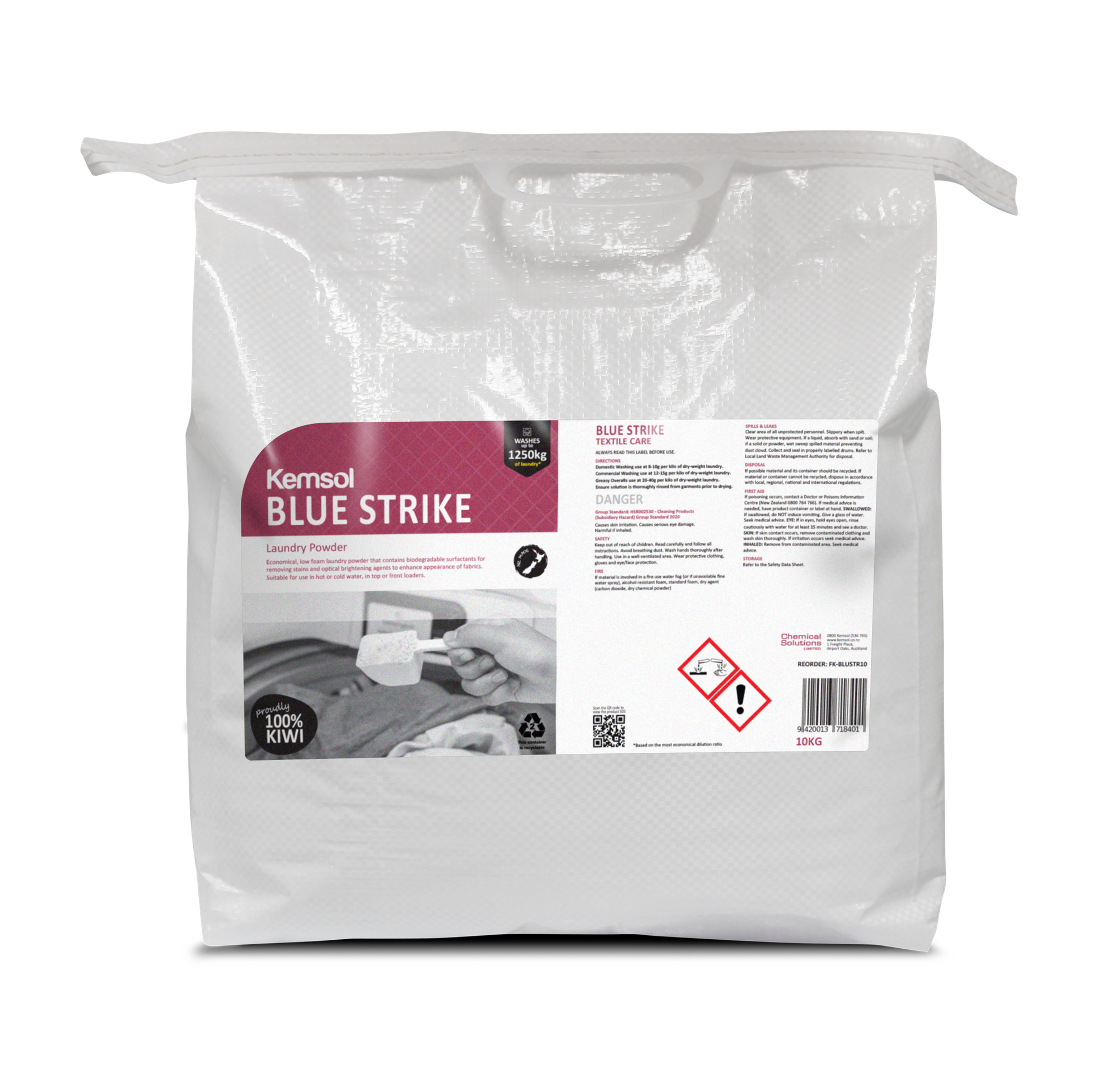 Kemsol Blue Strike Laundry Powder