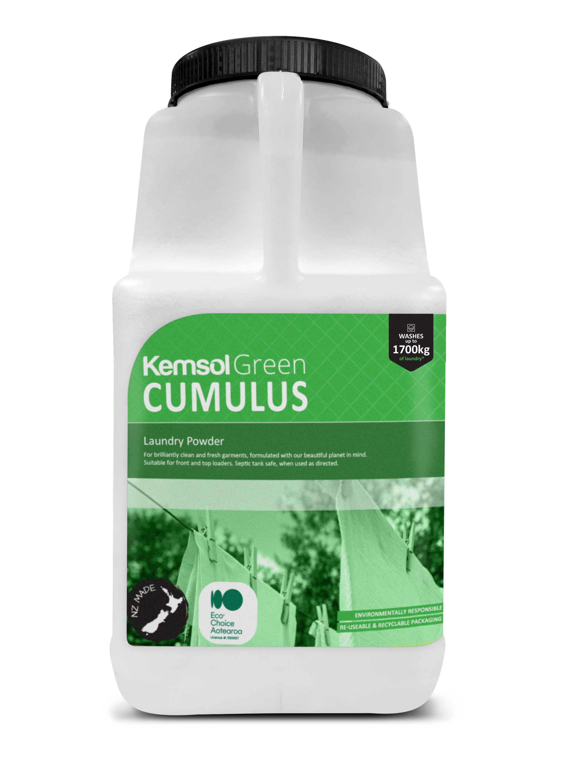 Kemsol Green Cumulus Laundry Powder 5kg