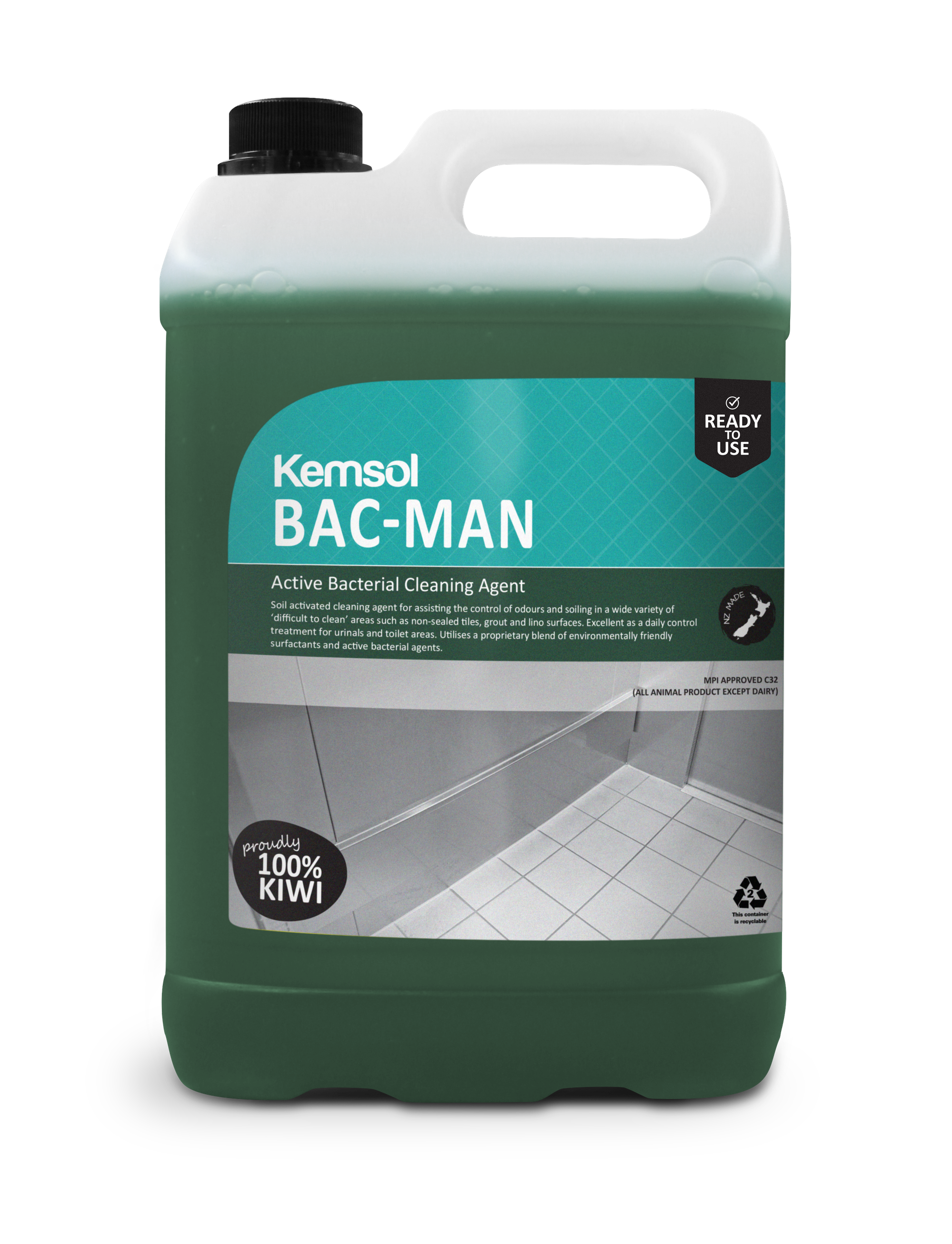 Kemsol Bac-Man Active Bacterial Cleaning Agent 5L