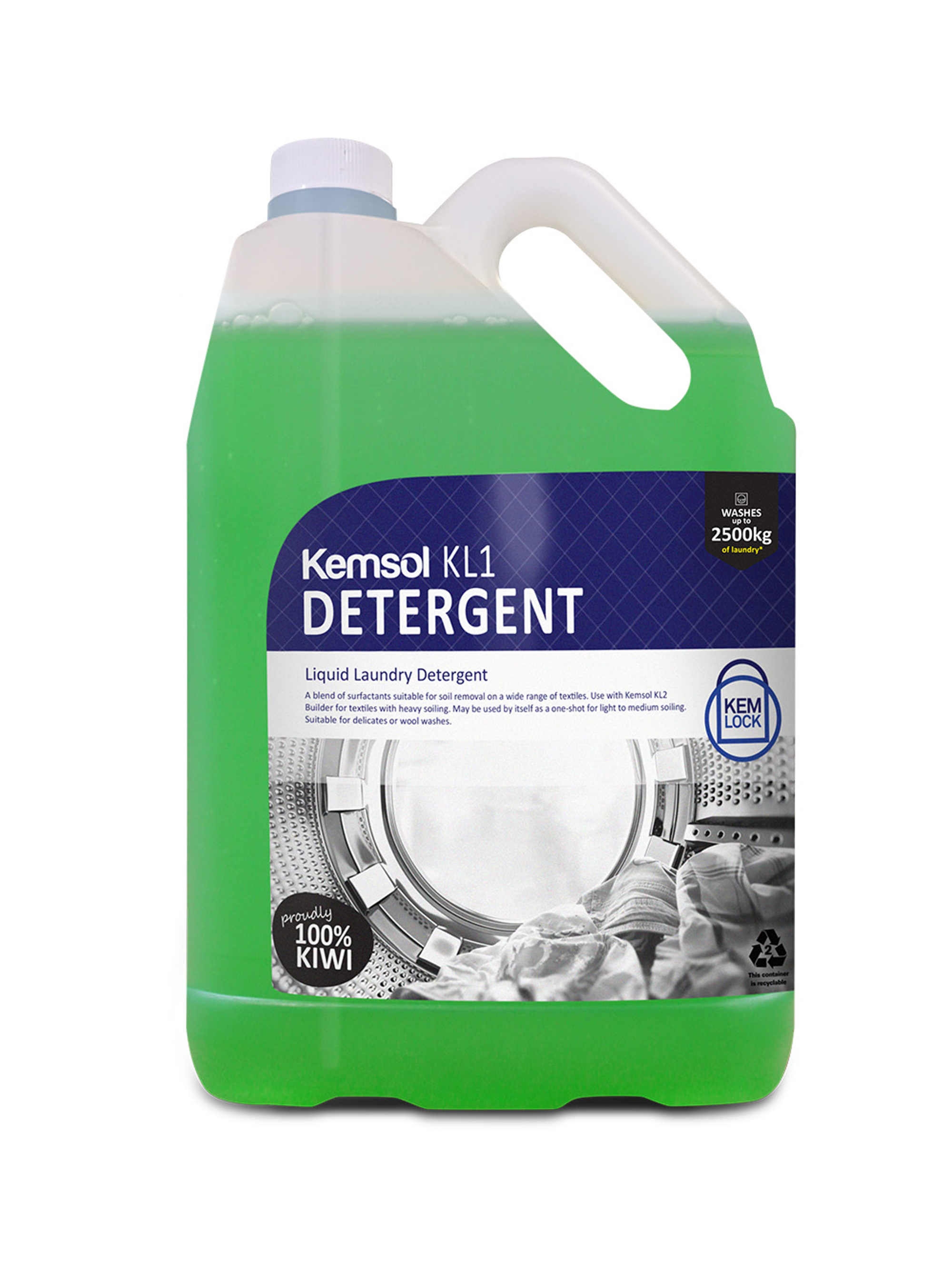Kemsol KL1 Detergent Liquid Laundry Detergent 5L