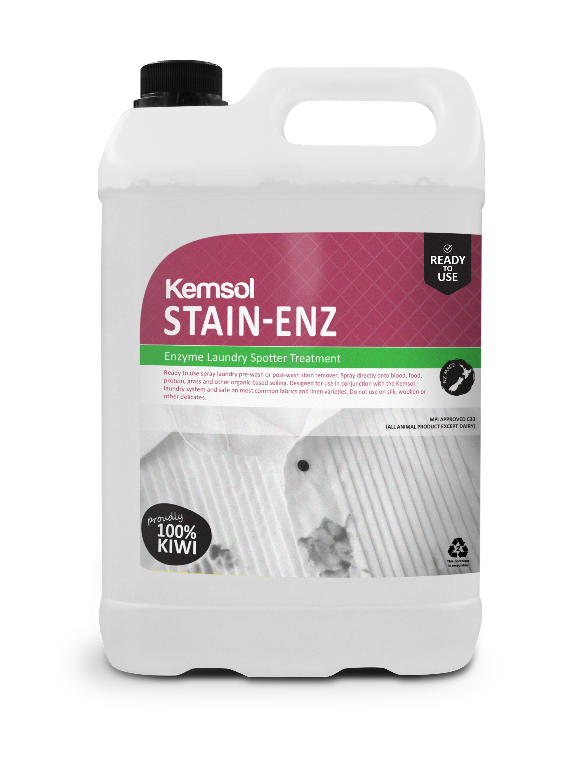 Kemsol Stain-Enz Enzyme Laundry Spotter Treatment